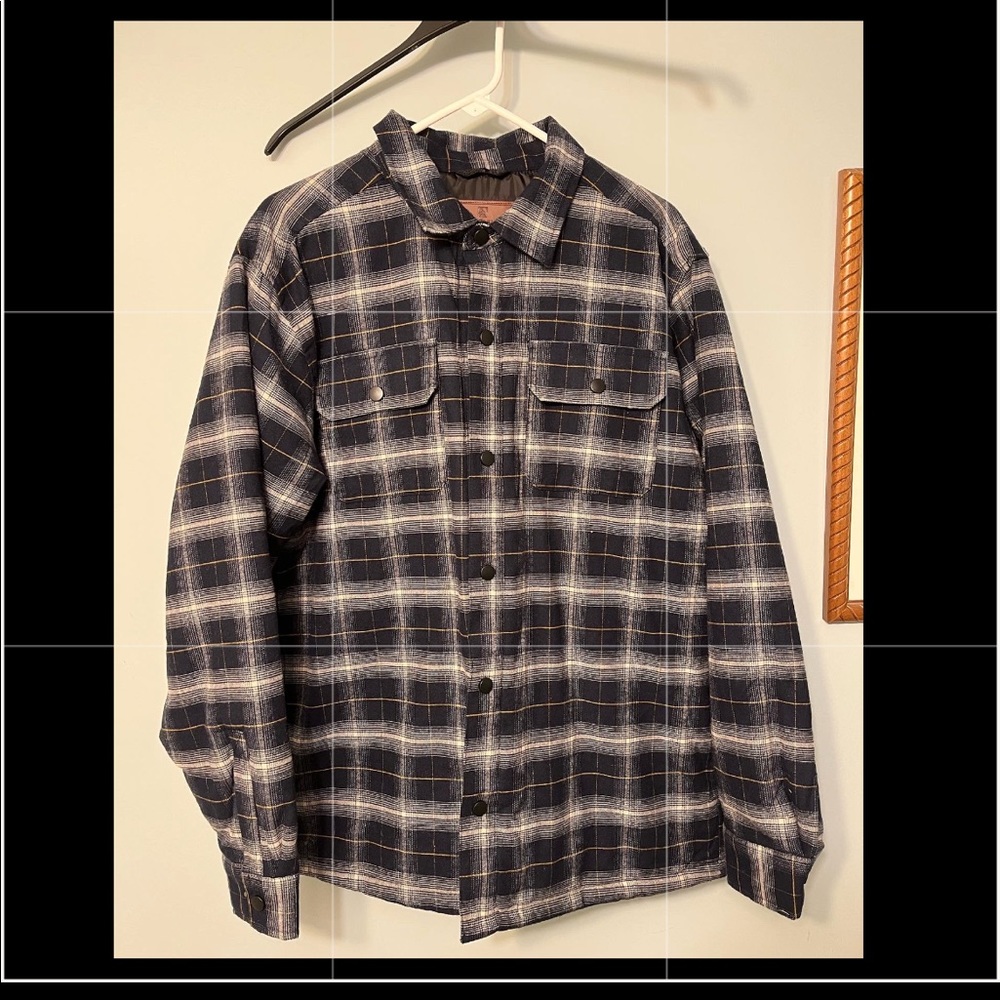 Rugged Elements Mens Large flannel Jacket